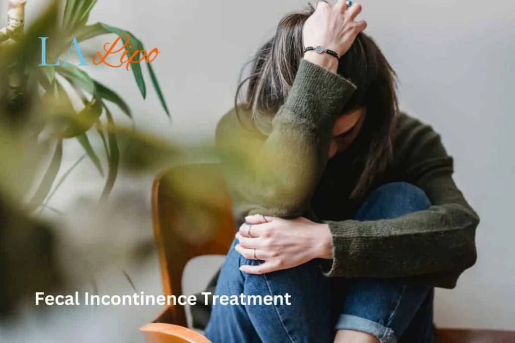 woman worried about fecal incontinence diet Batley