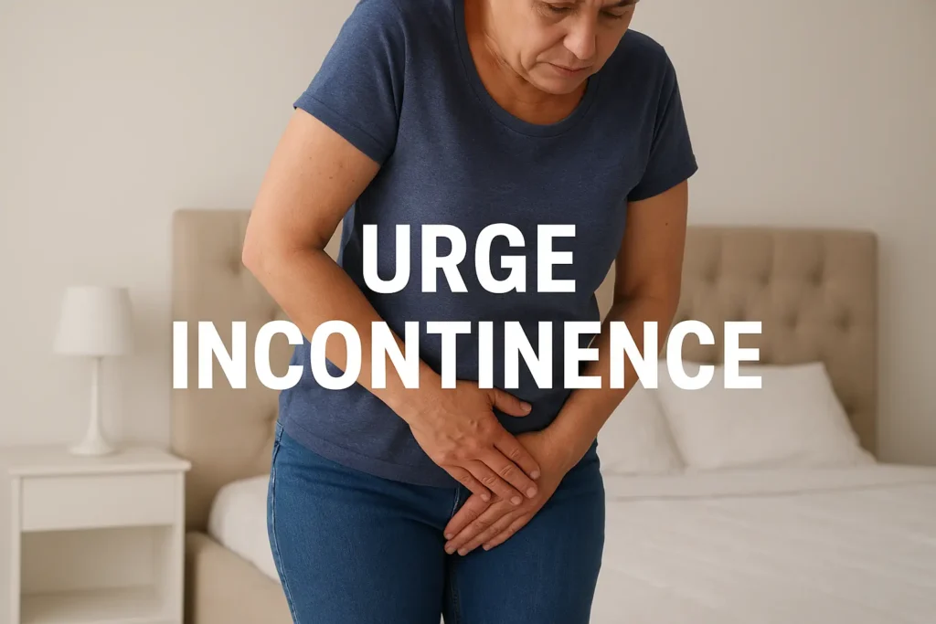 how to manage urge incontinence Batley symptoms
