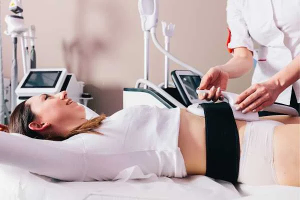 woman having body sculpting to help improve her body image and her mental health Batley