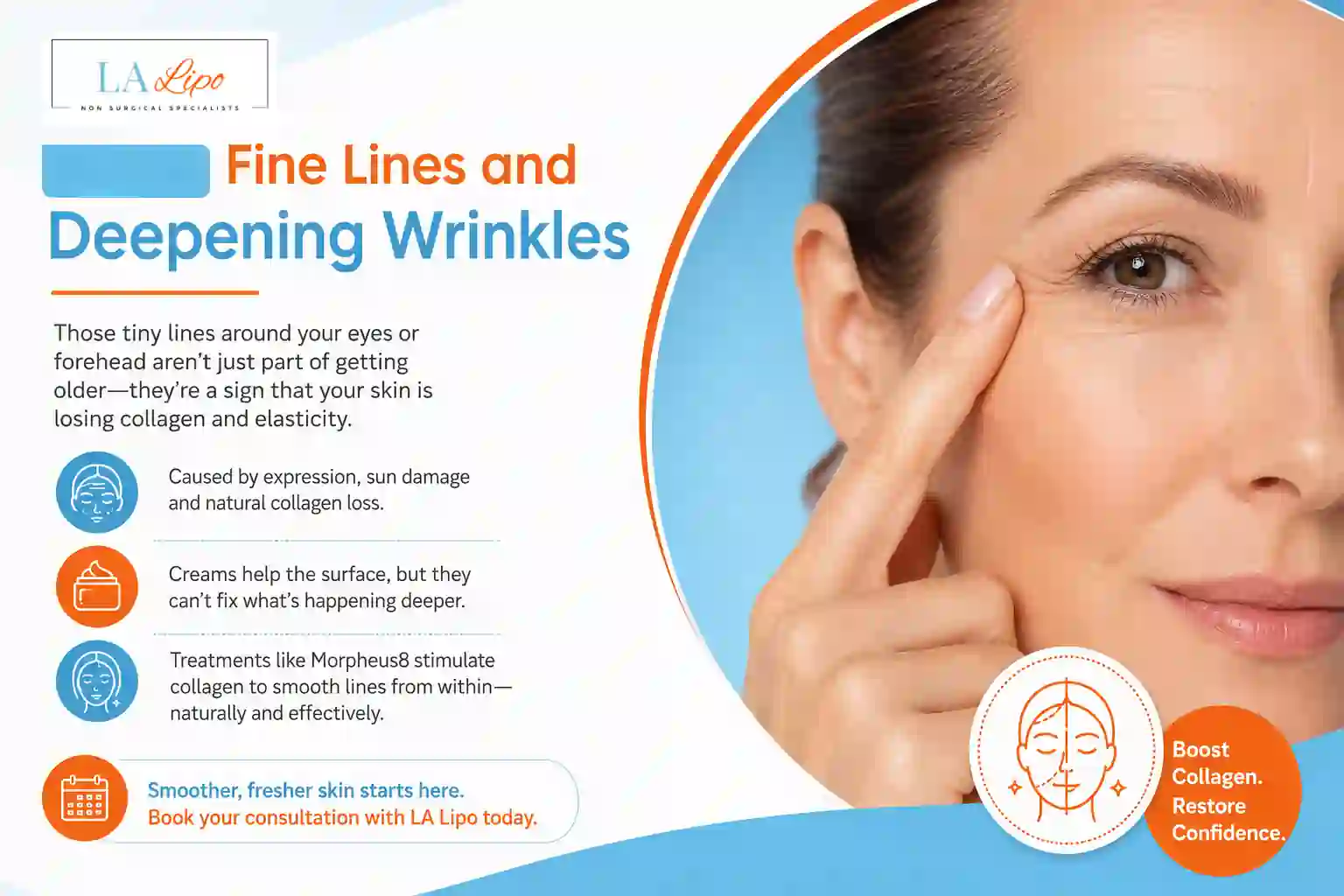 Sign #2: Fine Lines and Deepening Wrinkles Batley