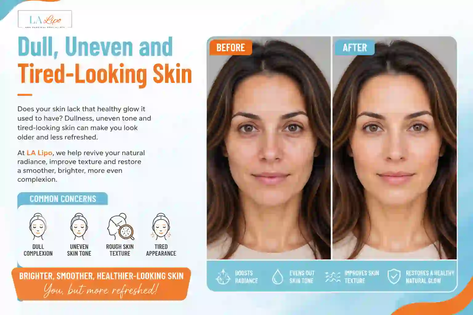 Sign #5: Dull, Uneven and Tired-Looking Skin Batley